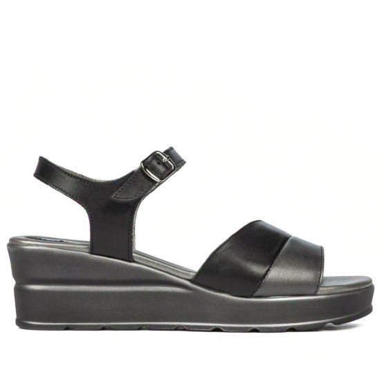 Sandalias de mujer 5087 negro combinado