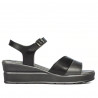 Sandalias de mujer 5087 negro combinado