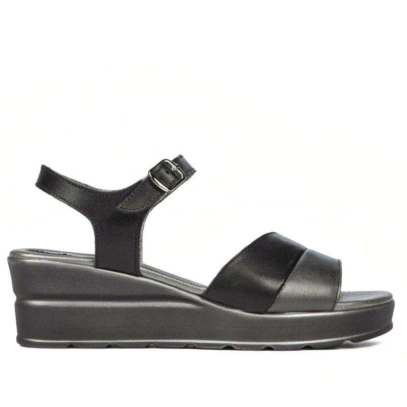 Sandalias de mujer 5087 negro combinado