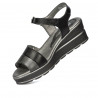 Sandalias de mujer 5087 negro combinado