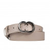 Cinturón de mujer 30m beige