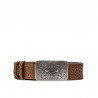 Cinturón unisex 08ld marrón oscuro