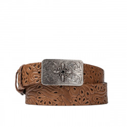 Cinturón unisex 08ld marrón oscuro
