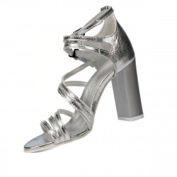 Sandalias de mujer 1287 plateado