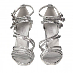 Sandalias de mujer 1287 plateado