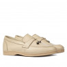 Mocasines de mujer 6054 crema