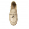 Mocasines de mujer 6054 crema