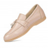 Mocasines de mujer 6054 polvo nacarado