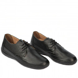 Mocasines mujer 672 negro