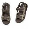 Sandalias hombre 319 a café combinado