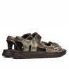 Sandalias hombre 319 a café combinado