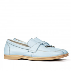 Mocasines de mujer 6054 azul claro