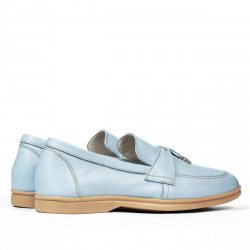 Mocasines de mujer 6054 azul claro