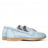Mocasines de mujer 6054 azul claro