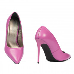 Zapatos elegantes de mujer 1289 rosa ciclame