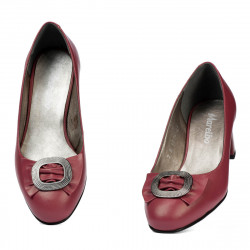 Zapatos elegantes de mujer 1274 rosa
