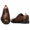 Zapatos elegantes de hombre 939 marrón