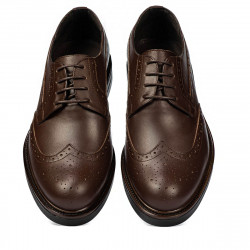 Zapatos elegantes para hombre 939 marrón 01