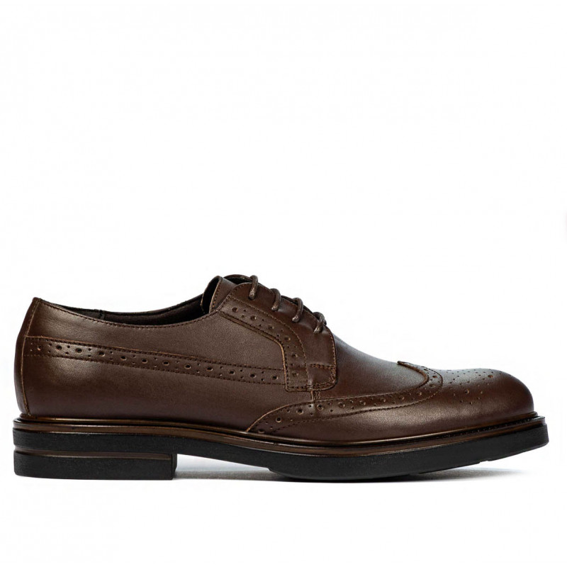 Zapatos elegantes para hombre 939 marrón 01