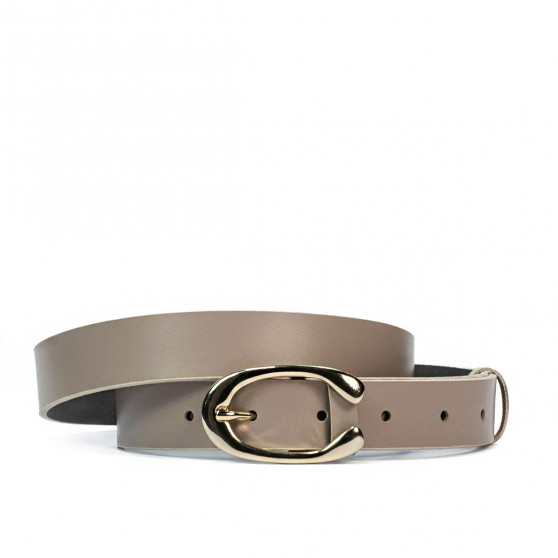 Cinturón de mujer 35m beige