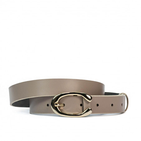 Cinturón de mujer 35m beige