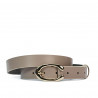 Cinturón de mujer 35m beige
