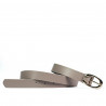 Cinturón de mujer 35m beige