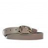 Cinturón de mujer 35m beige