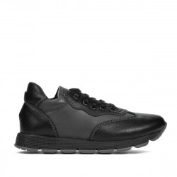 Zapatos para niños 2013 negro+gris