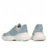 Zapatillas deportivas de mujer 6053 en azul camuflaje combinado