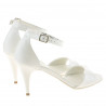 Sandalias mujer 1238-1 charol beige claro