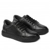 Zapatillas deportivas adolescentes 383 negro combinado