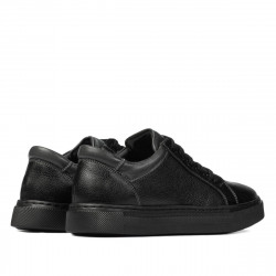 Zapatillas deportivas adolescentes 383 negro combinado