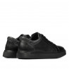 Zapatillas deportivas adolescentes 383 negro combinado