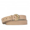 Cinturón dama 36m biz beige