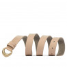 Cinturón dama 36m biz beige
