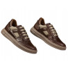 Zapatillas deportivas 942 marrón combinado