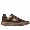 Zapatillas deportivas 942 marrón combinado