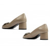 Zapatos elegantes de mujer 1274 capuchino