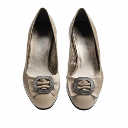 Zapatos elegantes de mujer 1274 capuchino