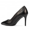 Zapatos elegantes de dama 1293 negro