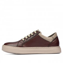 Zapatillas deportivas adolescentes 383 burdeos combinado