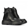 Botines de mujer 3372 negro