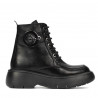 Botines de mujer 3372 negro