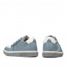 Zapatos para niños 2014 azul claro+blanco