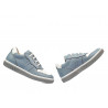 Zapatos para niños 2014 azul claro+blanco