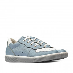 Zapatos para niños 2014 azul claro+blanco