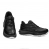 Zapatillas deportivas mujer 6055 negro combinado