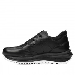 Zapatillas deportivas mujer 6055 negro combinado