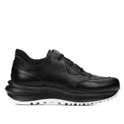 Zapatillas deportivas mujer 6055 negro combinado
